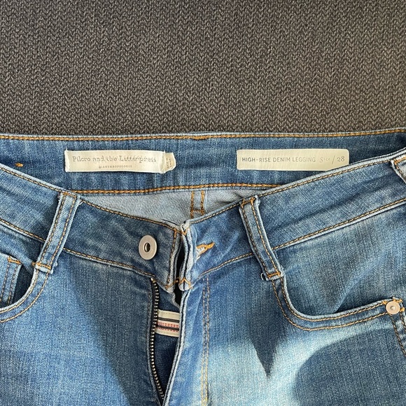 Pilcro jean high rise denim leggings size 28 - Picture 4 of 5